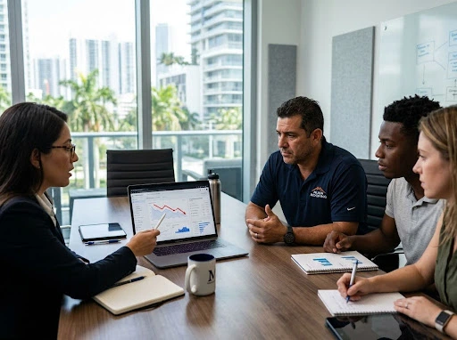 High-Intent Search Positioning Miami Roofing
