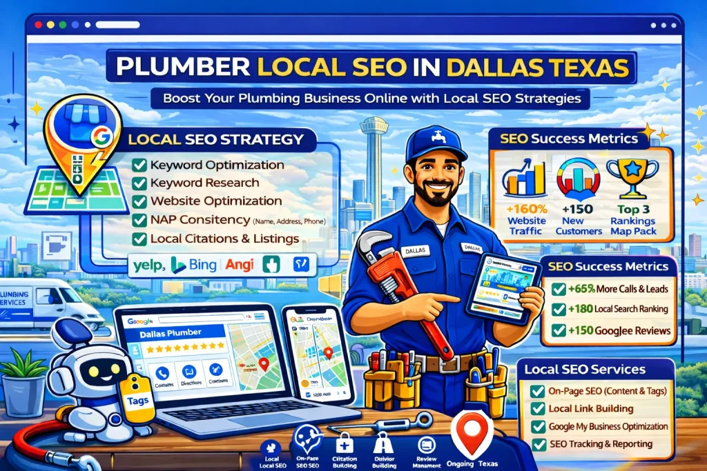 Plumber Local SEO in Dallas Texas