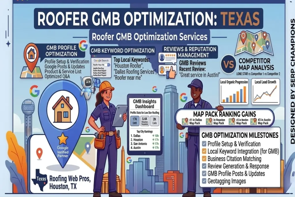 Roofer GMB Optimization Texas