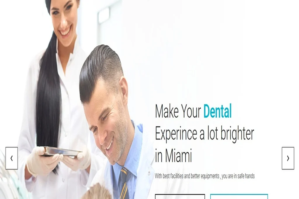 Dentist Website Redesign Service Miami