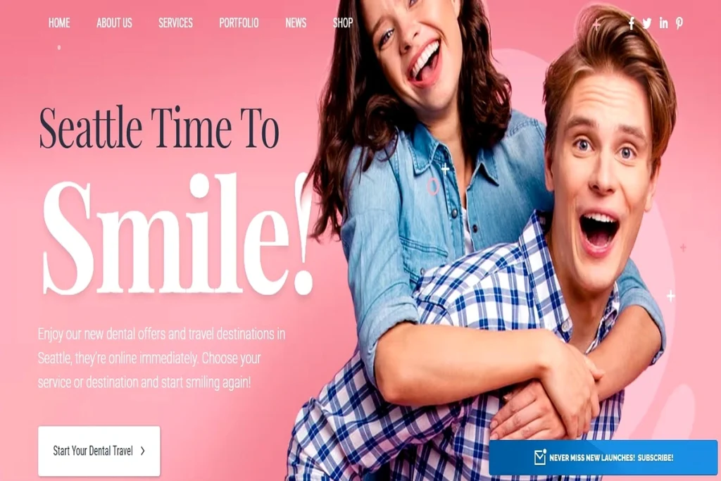 Dentist Website Design Service Seattle
